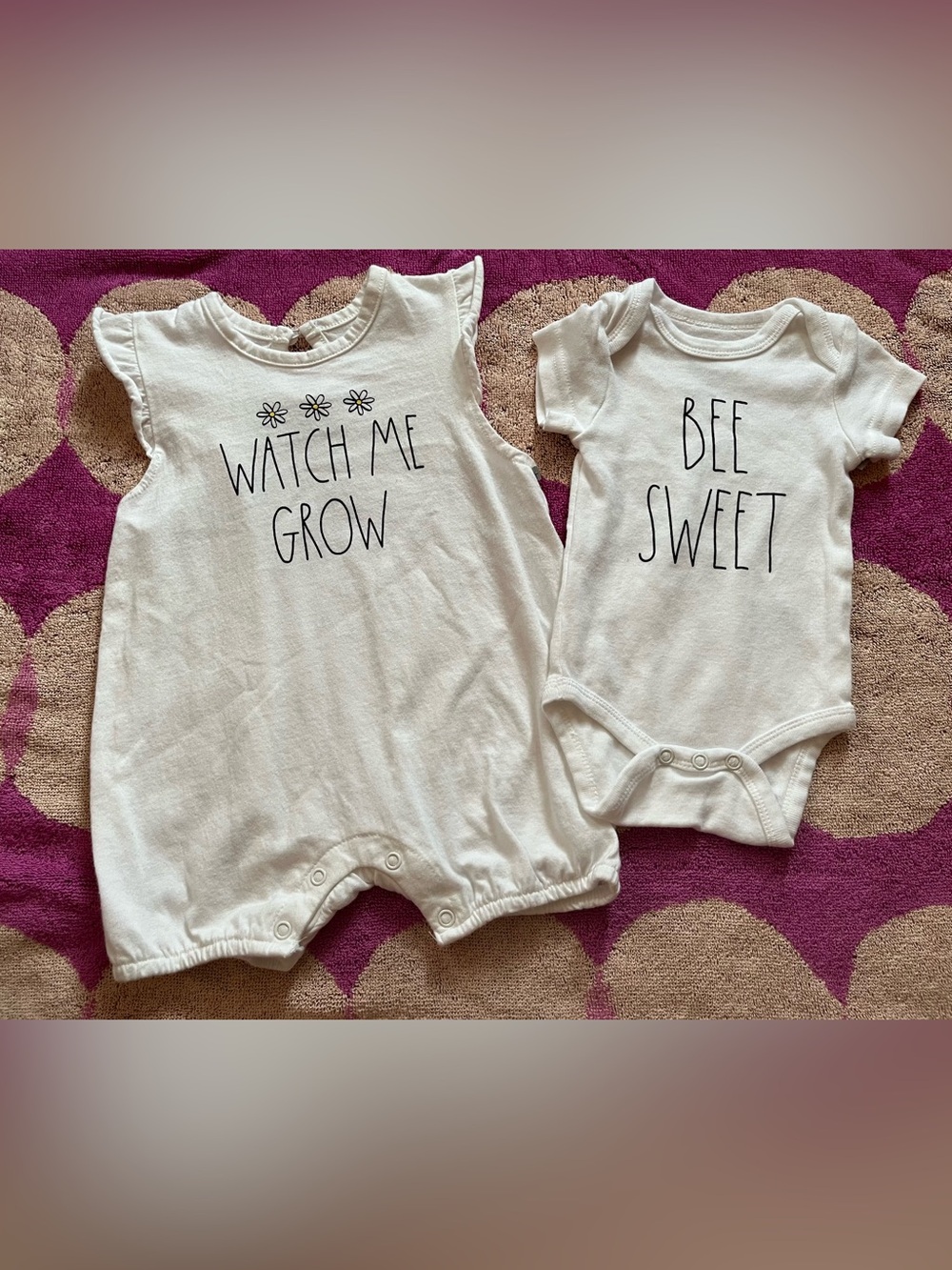 Rae Dunn Baby 2PC Bundle Set